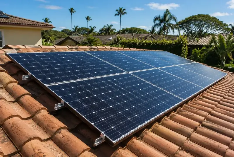 Installation de panneaux solaires à Saint-Jean-de-Cornies